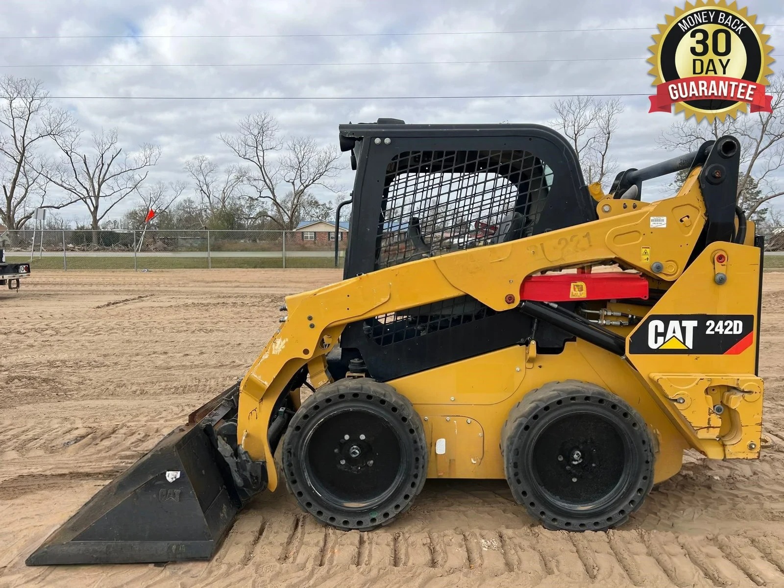 2017 CATERPILLAR 242D SKID STEER - Inventory #91820