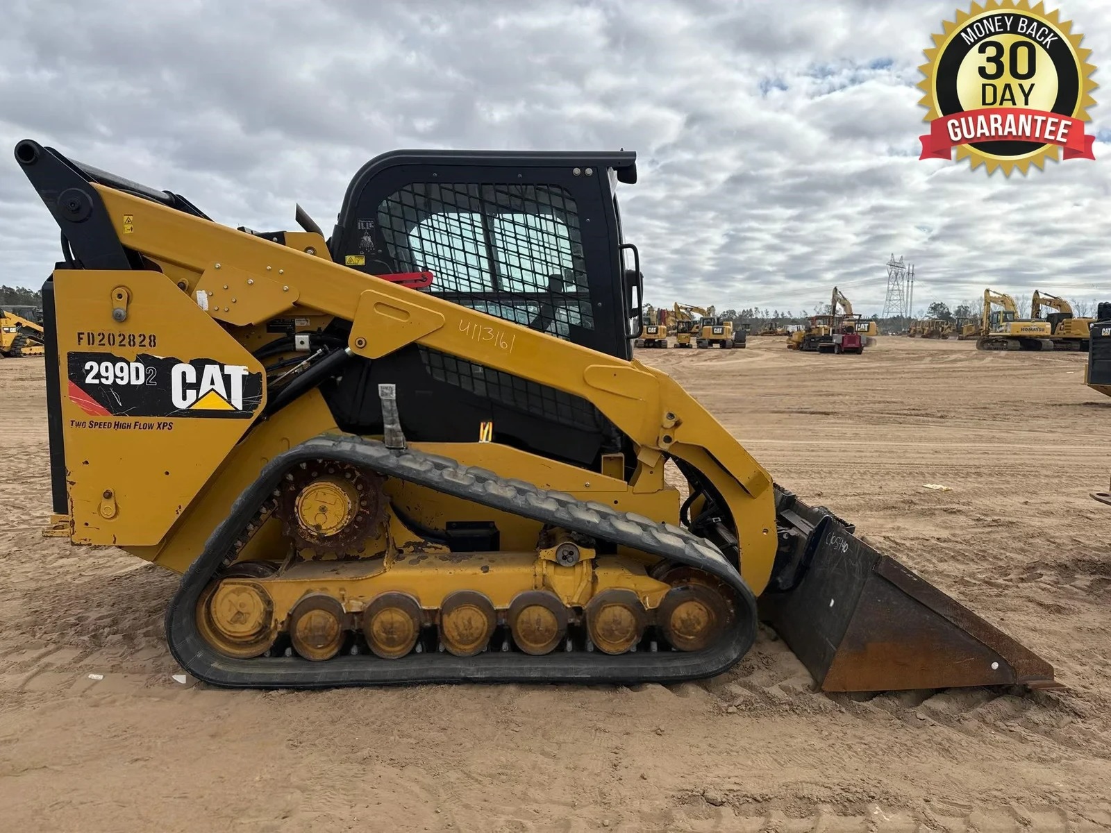 2017 CATERPILLAR 299D2 SKID STEER - Inventory #45671 - Image 4