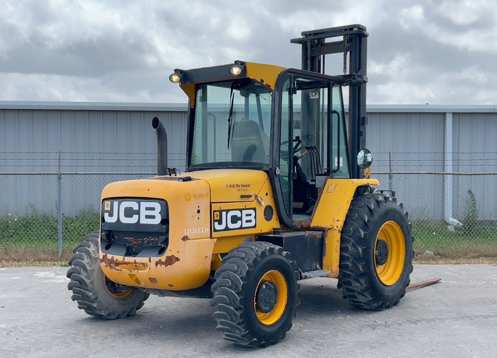 2019 JCB 930 6,000 LBS ROUGH TERRAIN FORKLIFT ENCLOSED CAB LIFT TRUCK  - Image 8
