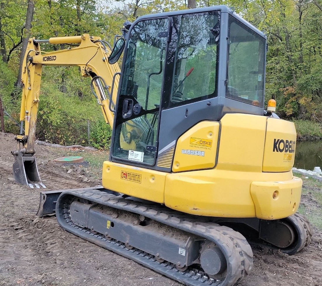 2014 KOBELCO SK55SRX-6E MINI EXCAVATOR  - Image 5
