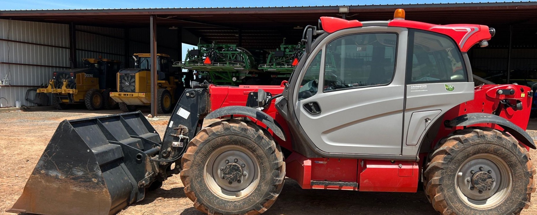 2017 MANITOU MLT840 TELEHANDLER  - Image 8