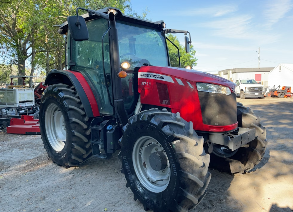 2021 MASSEY FERGUSON MF 5711 4WD DIESEL TRACTOR UTILITY AG FARM - 