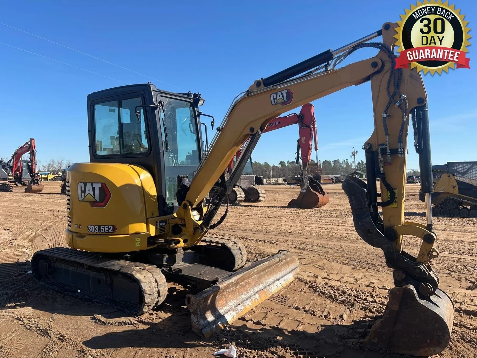 2020 CATERPILLAR 303.5E2 CR MINI EXCAVATOR - Inventory #46017 - Image 8