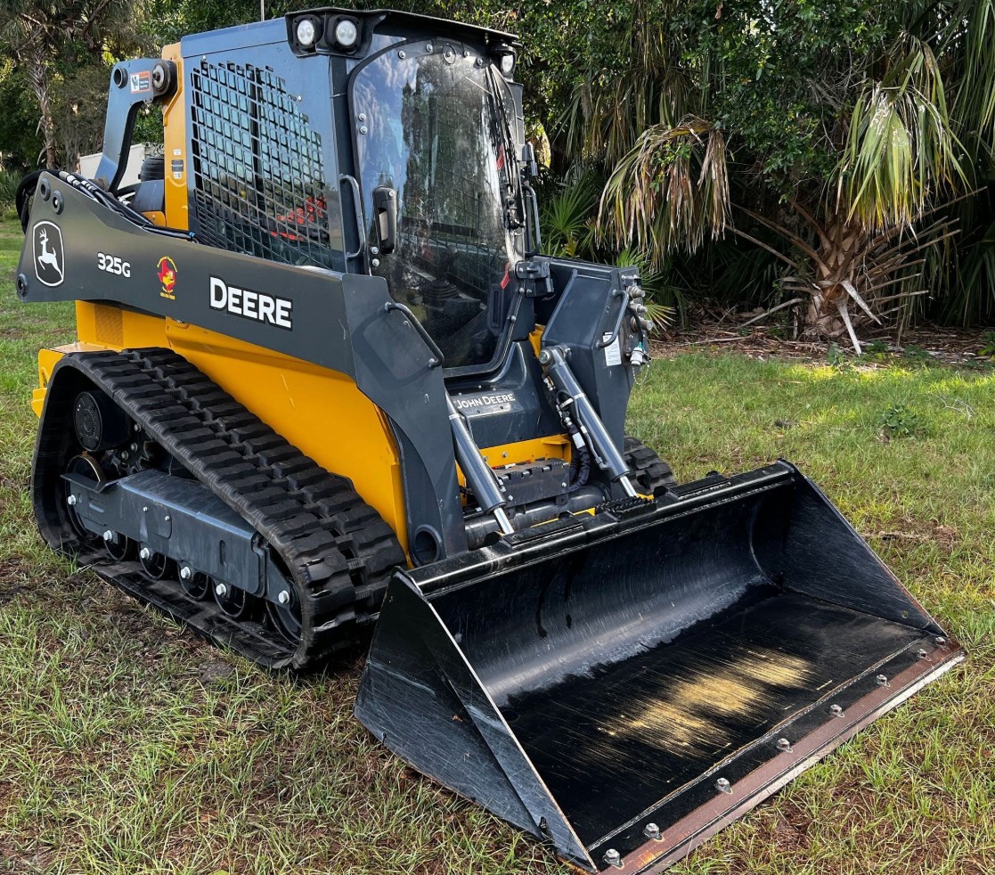 2022 JOHN DEERE 325G TRACKED SKID STEER LOADER  - Image 2