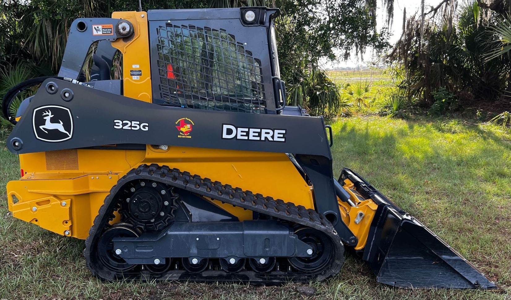 2022 JOHN DEERE 325G TRACKED SKID STEER LOADER  - Image 3