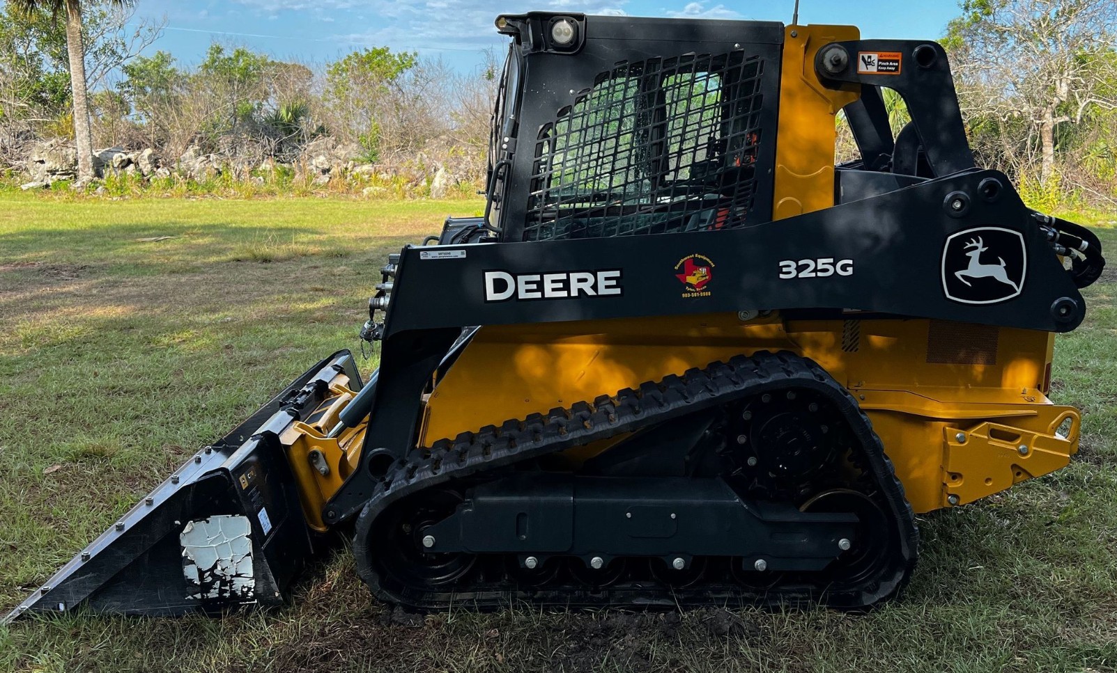 2022 JOHN DEERE 325G TRACKED SKID STEER LOADER  - Image 7