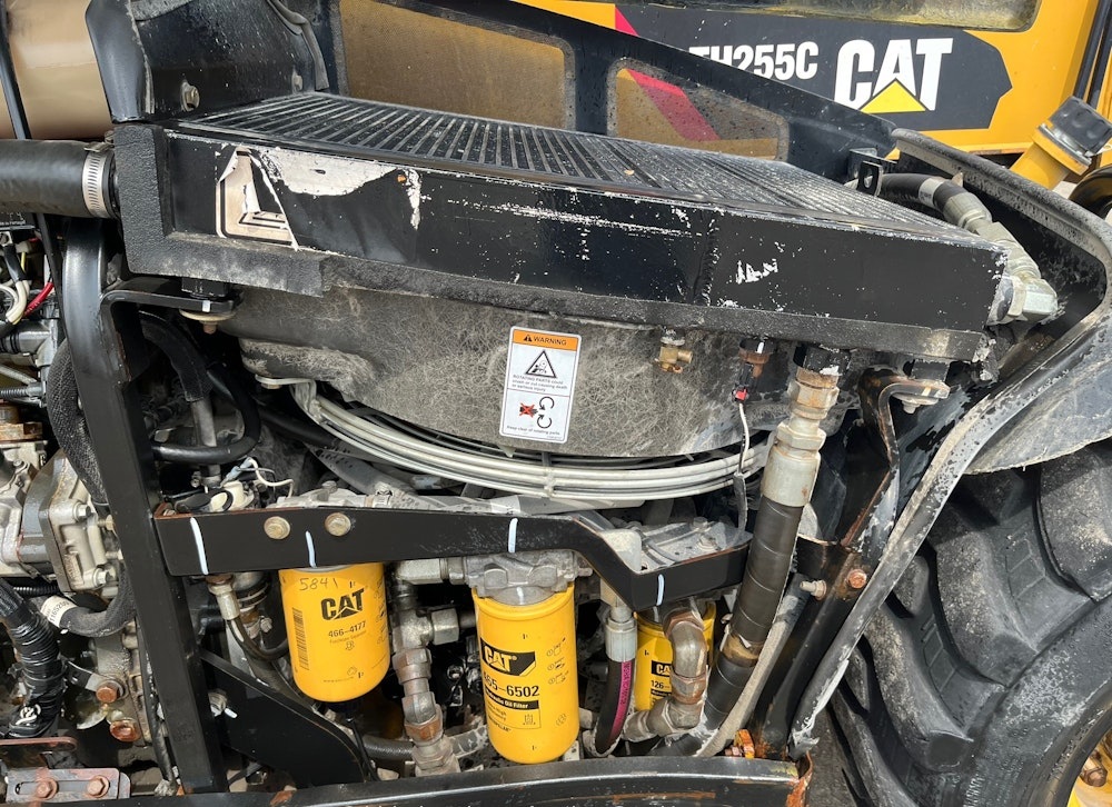2014 CATERPILLAR TH255C 5.5K TELESCOPIC REACH FORKLIFT CAB TELEHANDLER - Inventory #40329 - Image 15