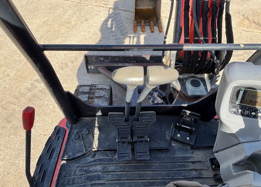 2016 KUBOTA KX040-4 MINI EXCAVATOR RUBBER TRACKS BACKHOE DIESEL AUX HYD  - Image 15