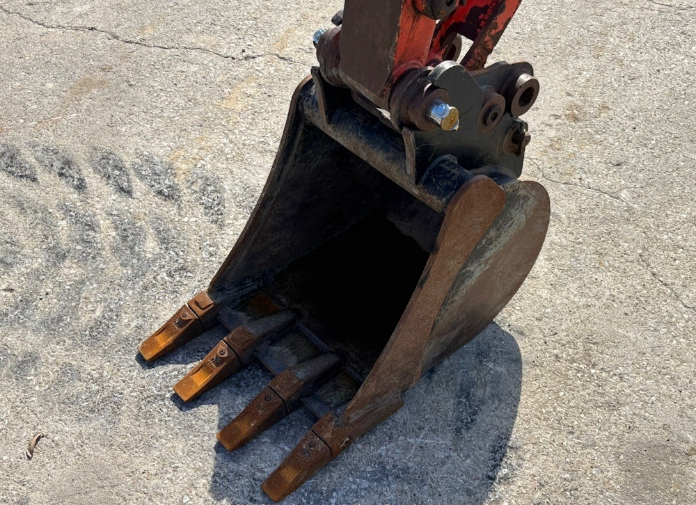 2016 KUBOTA KX040-4 MINI EXCAVATOR RUBBER TRACKS BACKHOE DIESEL AUX HYD  - Image 9