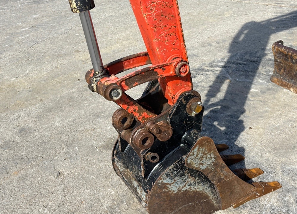 2016 KUBOTA KX040-4 MINI EXCAVATOR RUBBER TRACKS BACKHOE DIESEL AUX HYD  - Image 10
