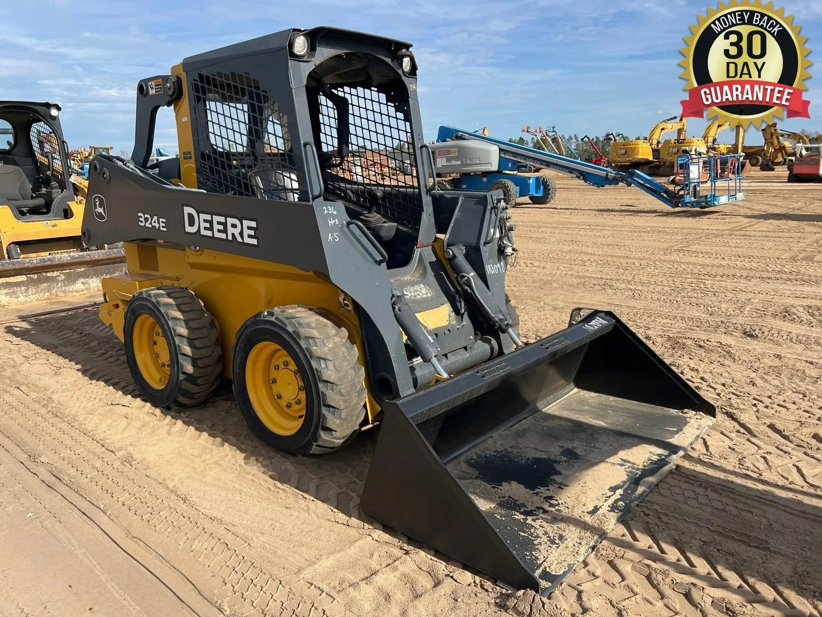 2018 DEERE 324E SKID STEER - Inventory #83420 - Image 8
