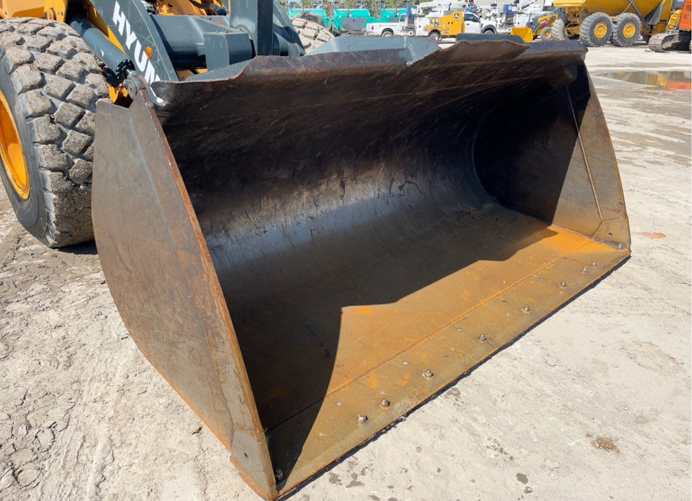2021 HYUNDAI HL955A ARTICULATED WHEEL LOADER TRACTOR AUX HYD BUCKET QC - Inventory #23874 - Image 11