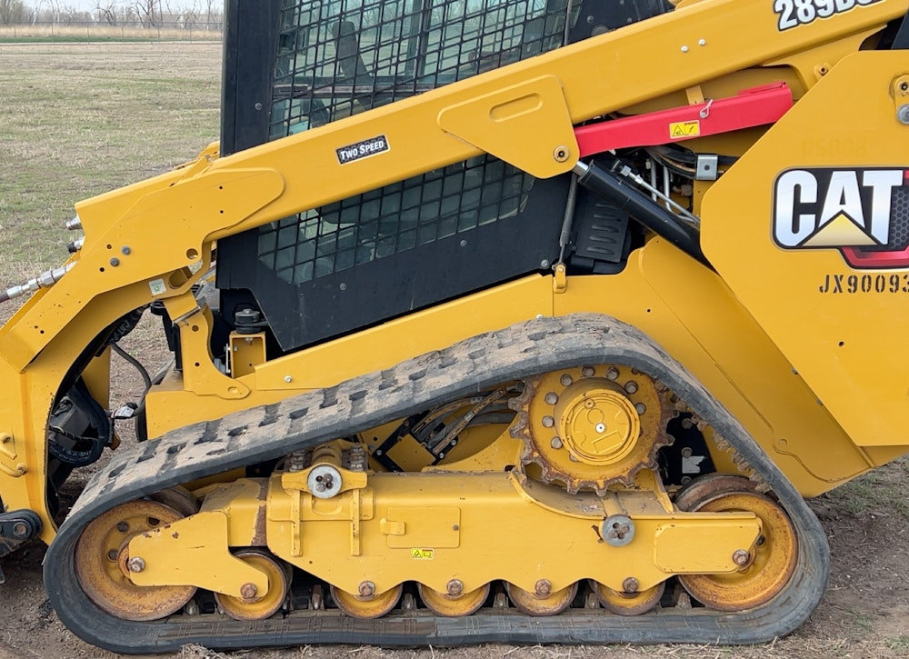 2019 CATERPILLAR 289D3 SKID STEER TRACK LOADER CAB CRAWLER BOX BLADE -  - Image 3