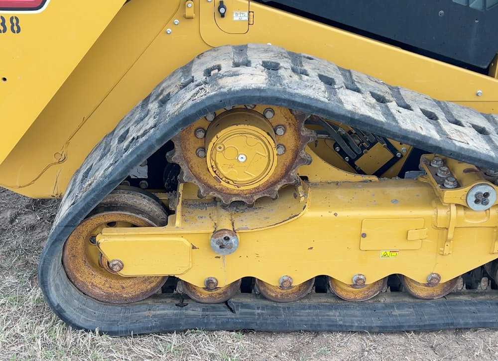 2019 CATERPILLAR 289D3 SKID STEER TRACK LOADER CAB CRAWLER BOX BLADE -  - Image 8